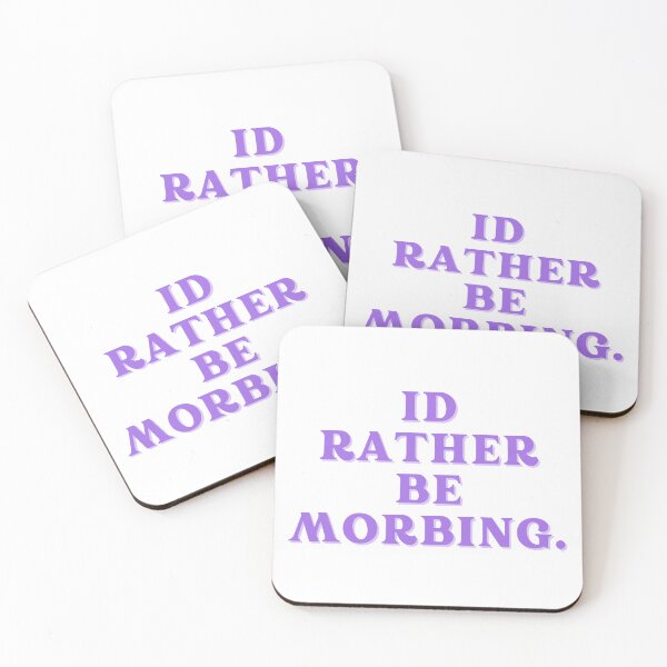 Item preview, I’d Rather Be Morbing designed and sold by TrueWorth.