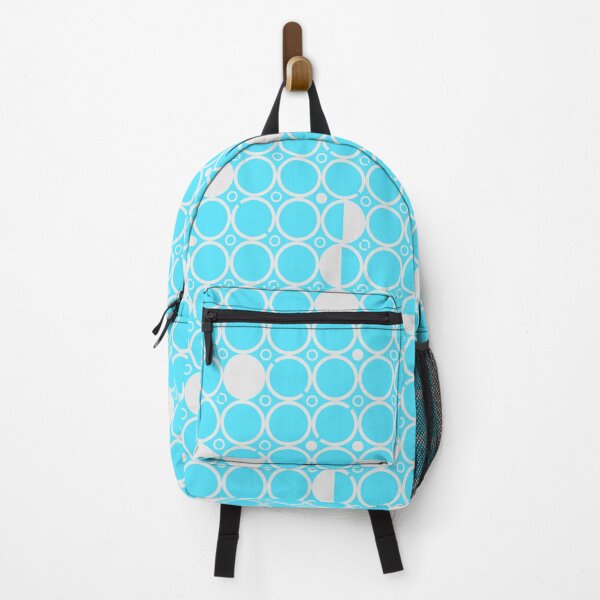 Item preview, White Circles on Blue designed and sold by Sheldon Stewart.