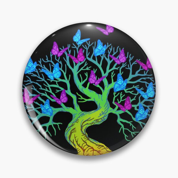 Item preview, Tree of Life Butterfly  designed and sold by nukartDesigns.