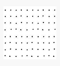 Punkt-Raster Fotodruck