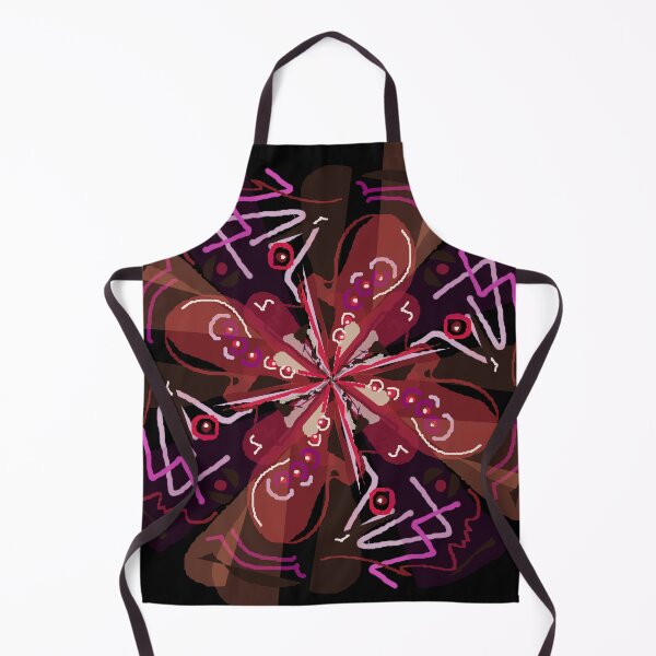 Item preview, multicolored abstract mandala design with intertwined geometric lines designed and sold by Goliardika-Shop.
