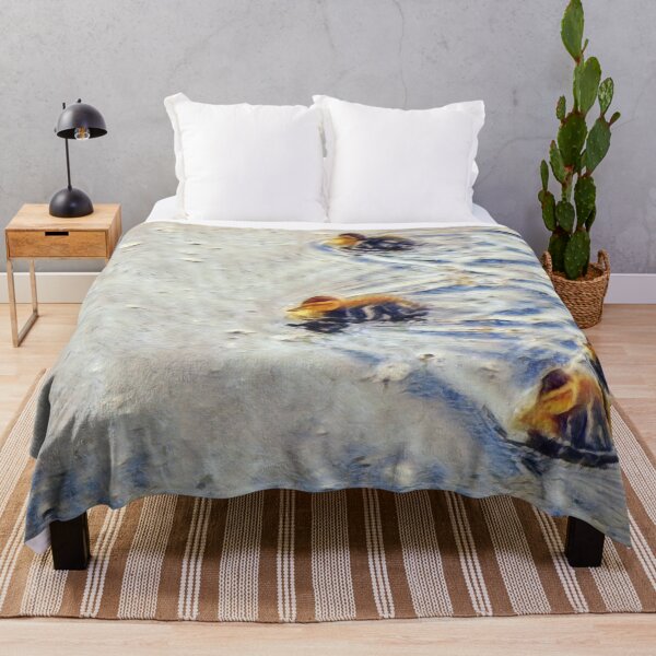 Item preview, Four ducklings in pond designed and sold by Photopat.