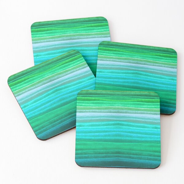 Item preview, Silken Stripes of Green designed and sold by Peggy Stanley.