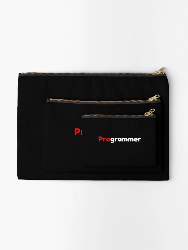 Thumbnail 2 of 4, Zipper Pouch, Programmer designed and sold by TheCodeChic.