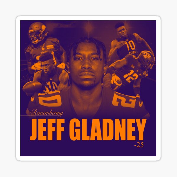 Remembering Jeff Gladney Sticker