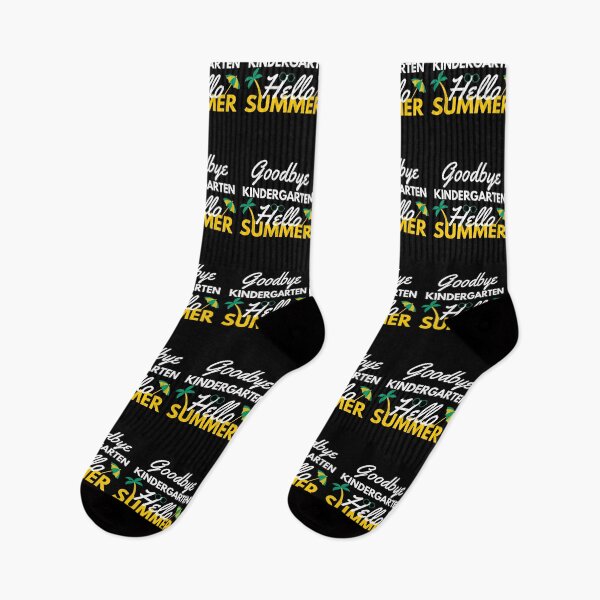 Item preview, Funny Quote For Last Day Of School: Goodbye Kindergarten Hello Summer designed and sold by AmeliaStore1.