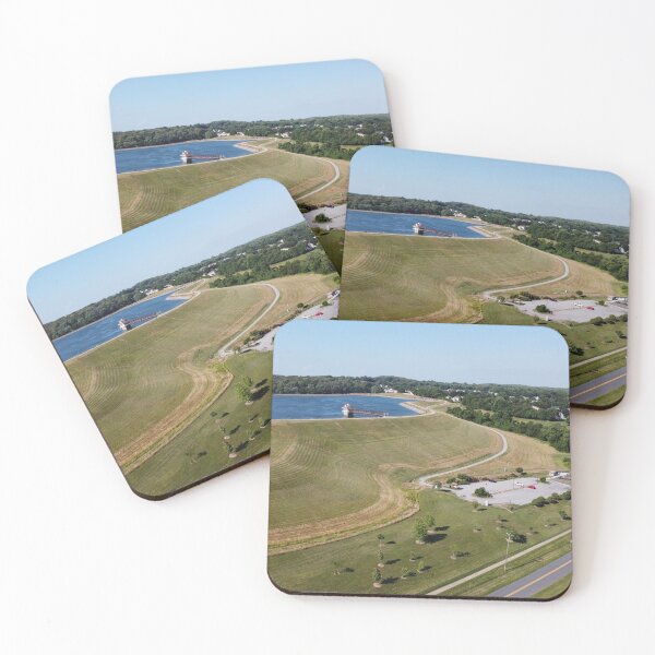 Item preview, Aerial Drone Delaware Newark Reservoir designed and sold by MalloryNolte.