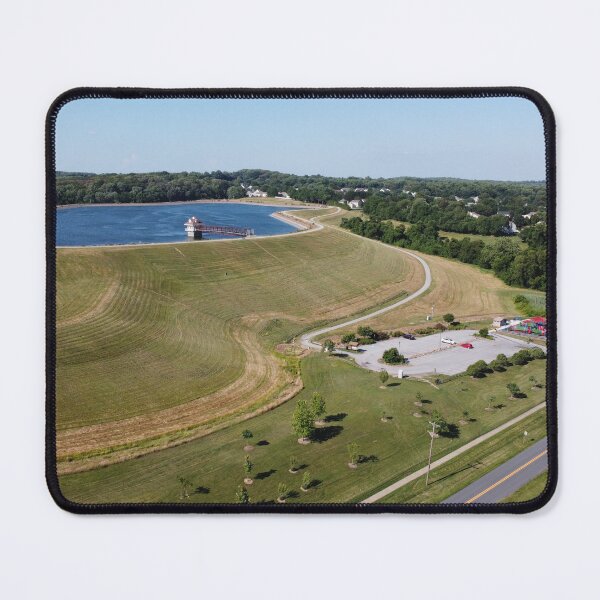 Item preview, Aerial Drone Delaware Newark Reservoir designed and sold by MalloryNolte.
