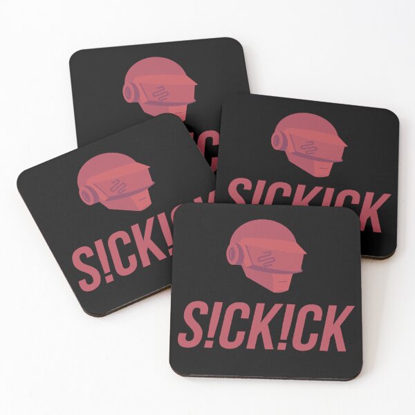 Item preview, S!ck Sickick rojo S!ckK!ck designed and sold by NerdsDesigns.