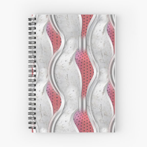 Item preview, Abstract Bold Metallic Red & Cream Texture repeat look designed and sold by NadineMay.