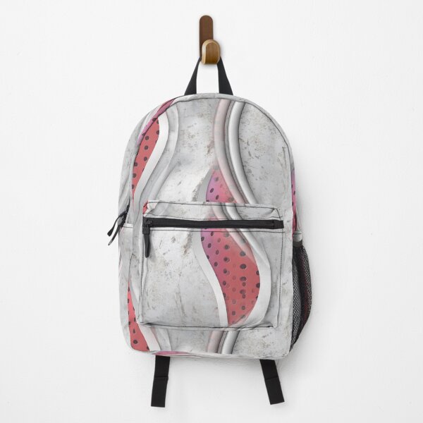 Item preview, Abstract Bold Metallic Red & Cream Texture repeat look designed and sold by NadineMay.