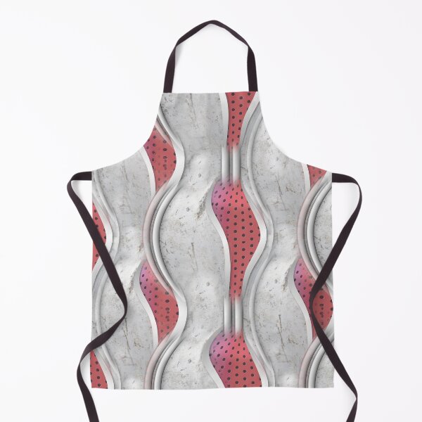 Item preview, Abstract Bold Metallic Red & Cream Texture repeat look designed and sold by NadineMay.