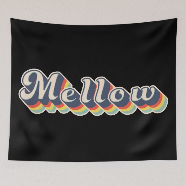 Item preview, Mellow 60s 70s Retro Vintage - Black designed and sold by johnta17.