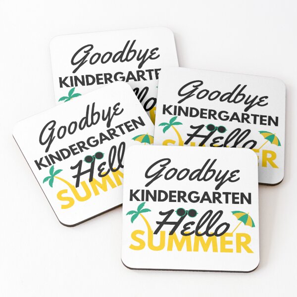 Item preview, Funny Quote For Last Day Of School: Goodbye Kindergarten Hello Summer designed and sold by AmeliaStore1.