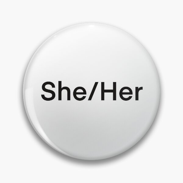 Item preview, She/Her Pronoun designed and sold by lemoncitruszest.