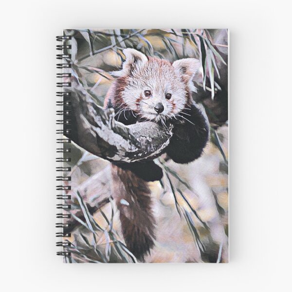 Item preview, Fall Season Portrait Red Panda Art designed and sold by TheWildFlix.