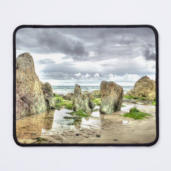 Item preview, Traeth Porth Oer - Whistling Sands Beach designed and sold by Catchavista.
