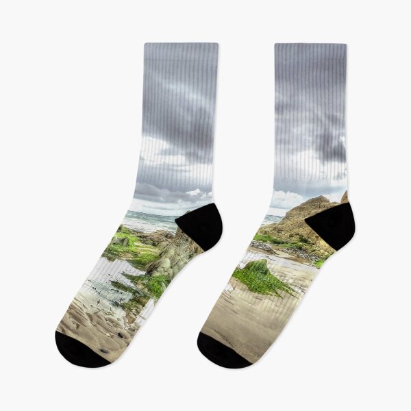 Item preview, Traeth Porth Oer - Whistling Sands Beach designed and sold by Catchavista.