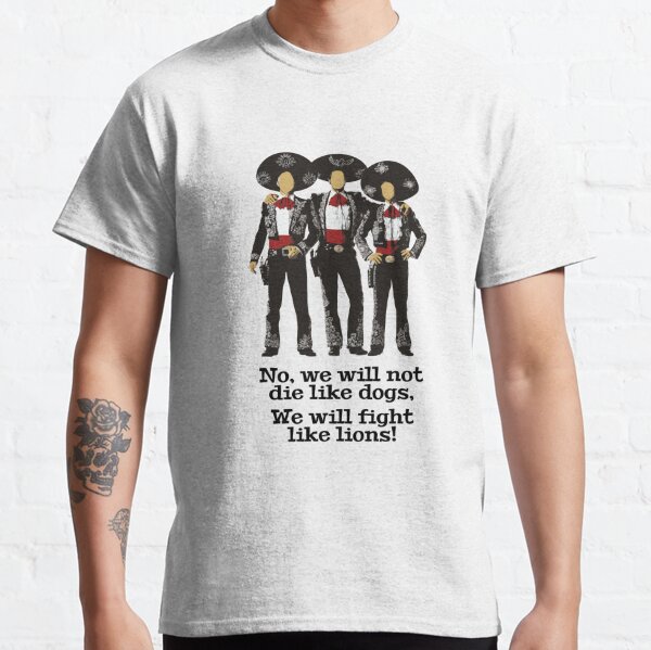 JennyandPearl Tres Amigos T-Shirt Three Amigos Unisex Tee Small