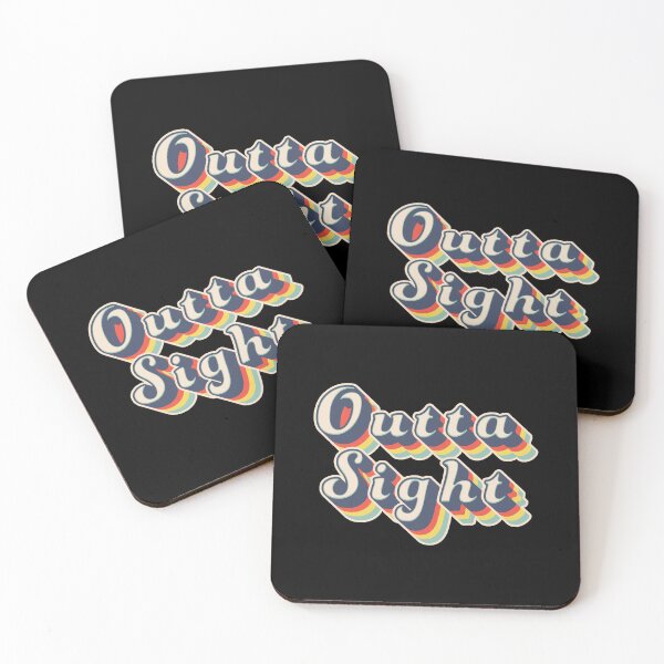 Item preview, Outta Sight 60s 70s Retro Vintage - Black designed and sold by johnta17.