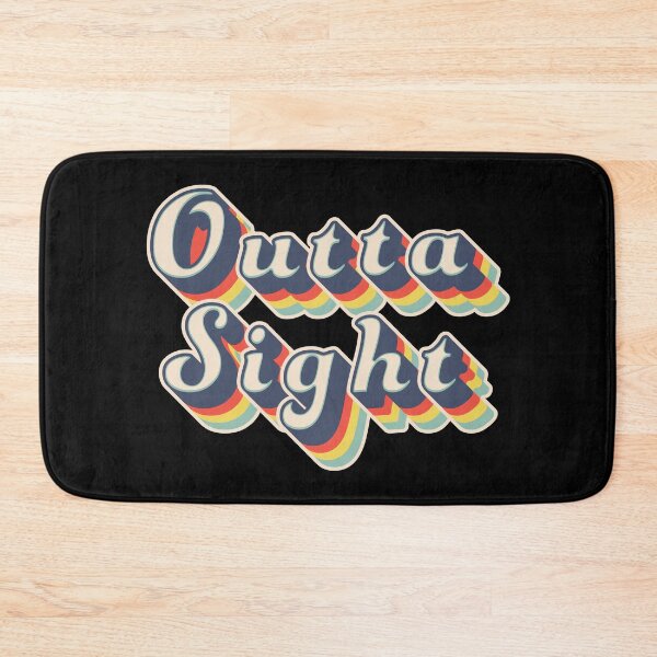 Item preview, Outta Sight 60s 70s Retro Vintage - Black designed and sold by johnta17.