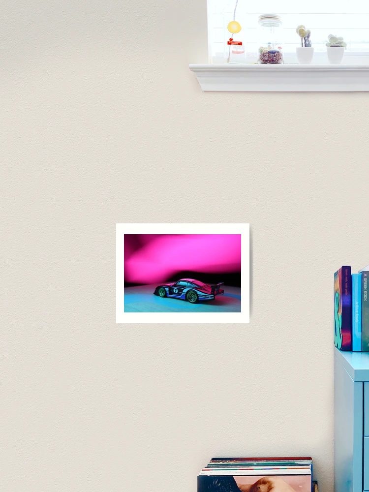 Thumbnail 2 von 3, Kunstdruck, Porsche 935 bei Nacht designt und verkauft von mattmangrease.