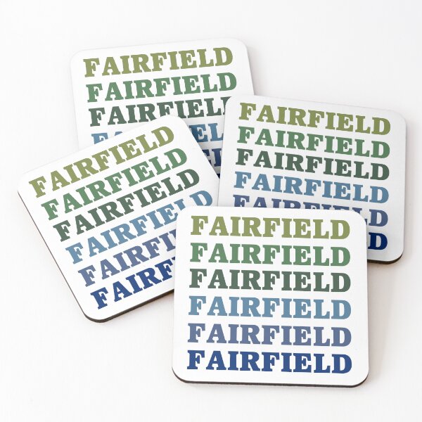 Item preview, Fairfield, CT Multicolor (Green/Blue) designed and sold by frankyou.