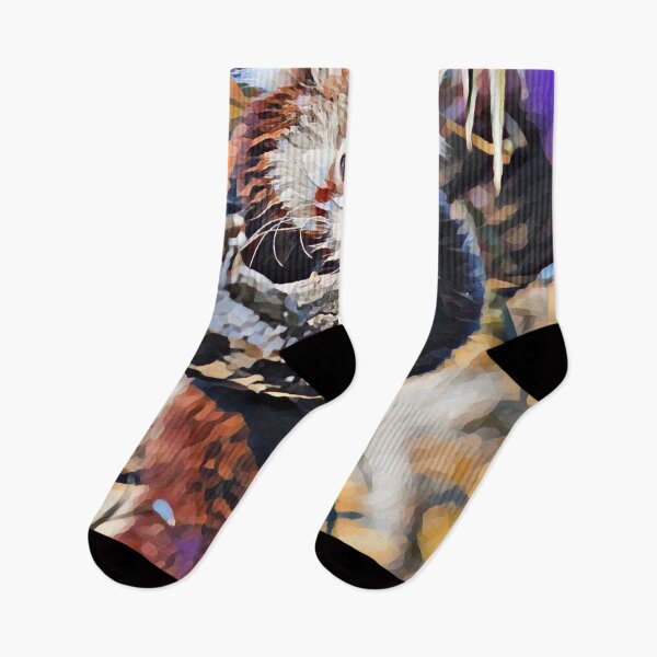 Item preview, Spring Season Portrait Red Panda Art designed and sold by TheWildFlix.