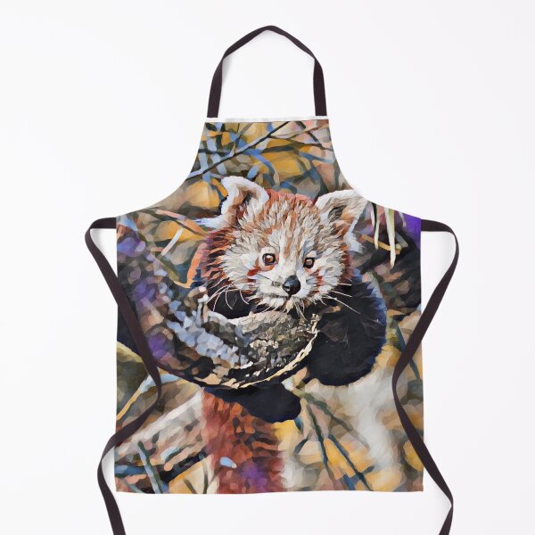 Item preview, Spring Season Portrait Red Panda Art designed and sold by TheWildFlix.