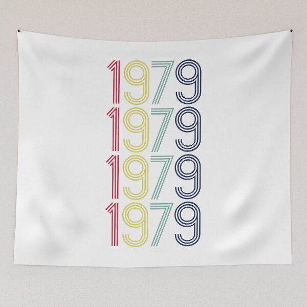 Item preview, 43th birthday retro vintage born in 1979 designed and sold by Mansn.