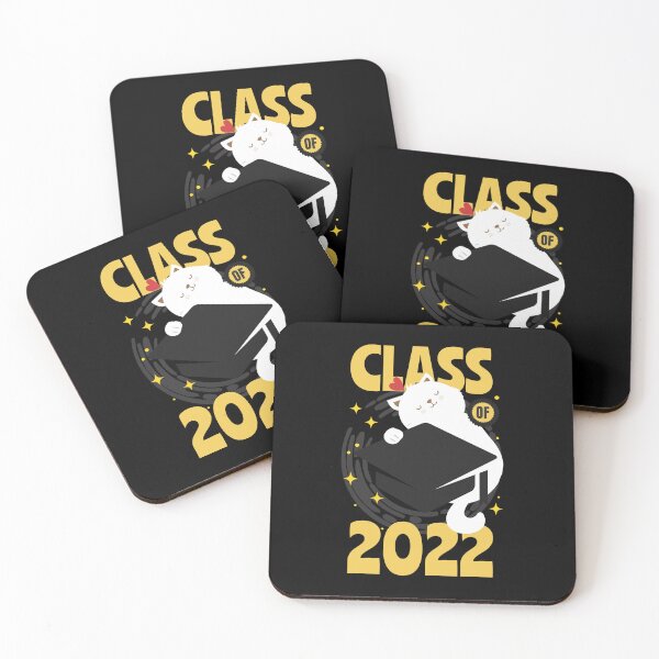 Item preview, Graduation Class of 2022 For Men Women Cute Cat  designed and sold by JooArtPrints  ★★★★★.