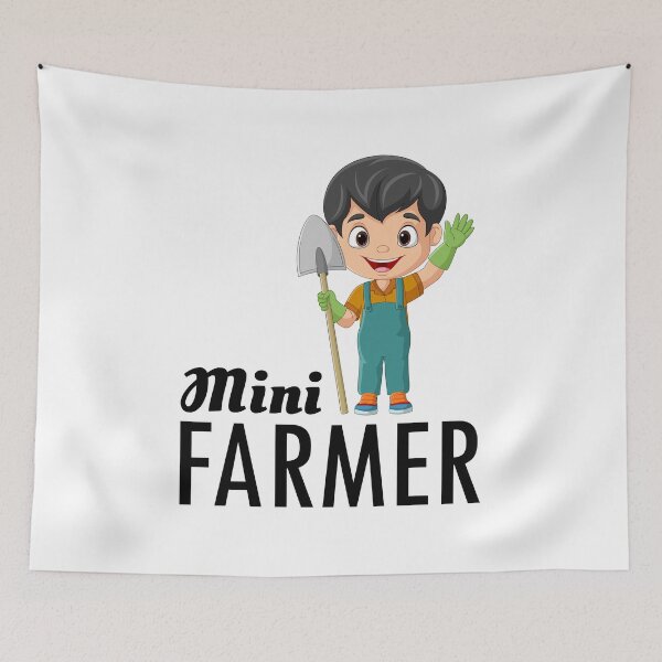 Item preview, Future Little Farmer Baby Boy Funny Saying designed and sold by TastefulTees.