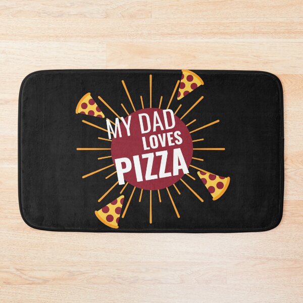 Item preview, My dad loves pizza love you dad designed and sold by klimov0101.