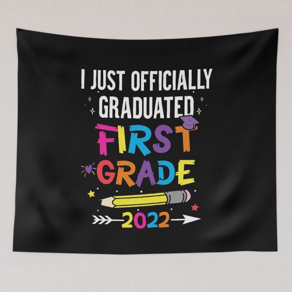 Item preview, I Officially Graduated first grade Graduation class of 2022 kids designed and sold by Majesticoo.