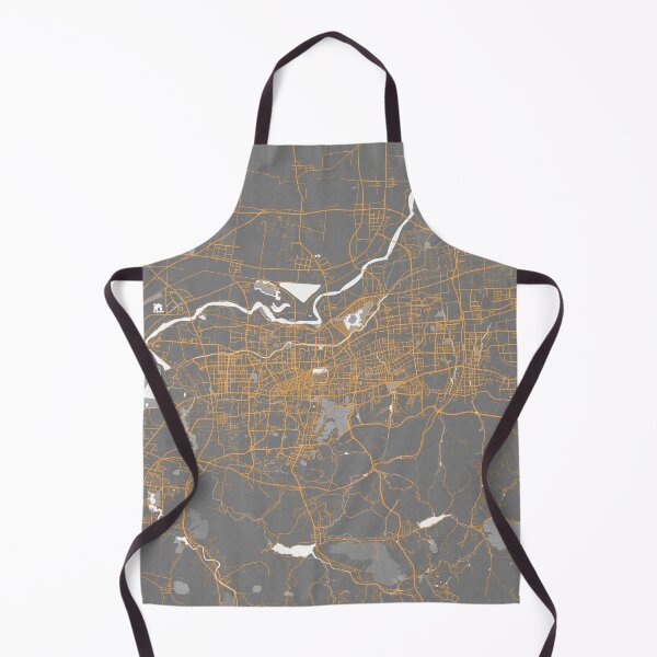 Item preview, Jinan City Map of Shandong, China - Bauhaus designed and sold by deMAP.