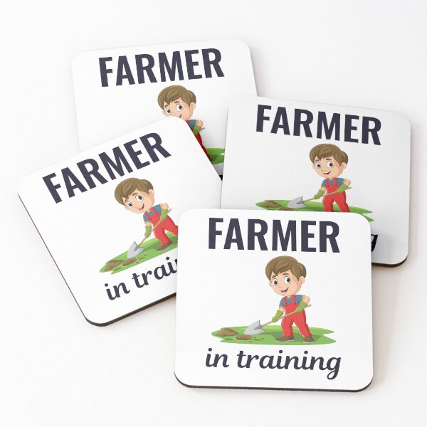Item preview, Little Farmer Tractor Baby Boy Girl Funny Saying designed and sold by TastefulTees.