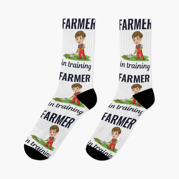 Item preview, Little Farmer Tractor Baby Boy Girl Funny Saying designed and sold by TastefulTees.