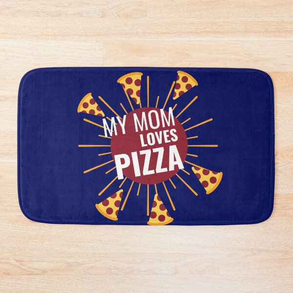 Item preview, My mom loves pizza funny pizzanator designed and sold by klimov0101.