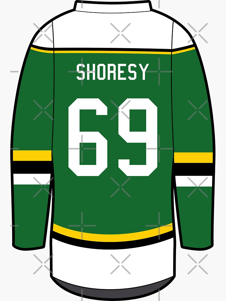 Shoresy - Letterkenny Shamrocks Hockey Jersey #69 Sticker for