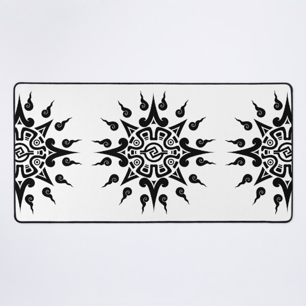 Item preview, Mayan Sun in Black With Added Rays designed and sold by kernowerno.