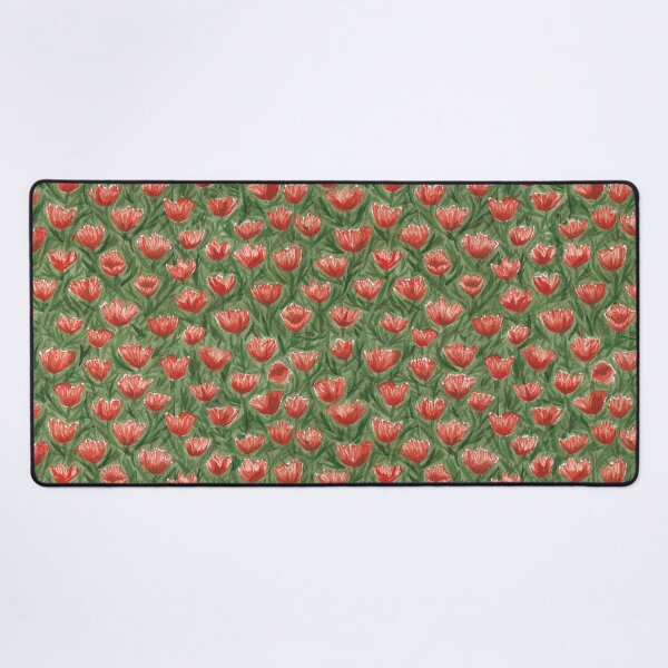 Item preview, Watercolor Poppy Field Pattern by Robayre designed and sold by Robayre.