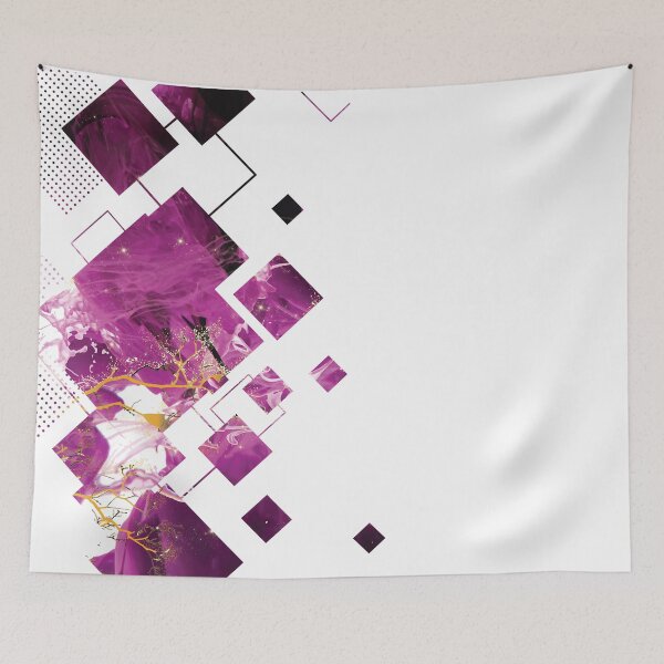 Item preview, Purple Geometric Pattern designed and sold by Unaiza Khalid.