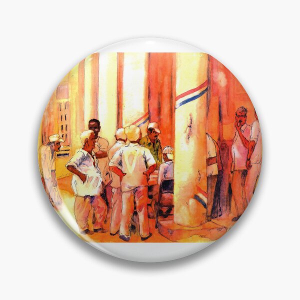 Item preview, Men Gathered Together On Election Day  designed and sold by DonSylvester.