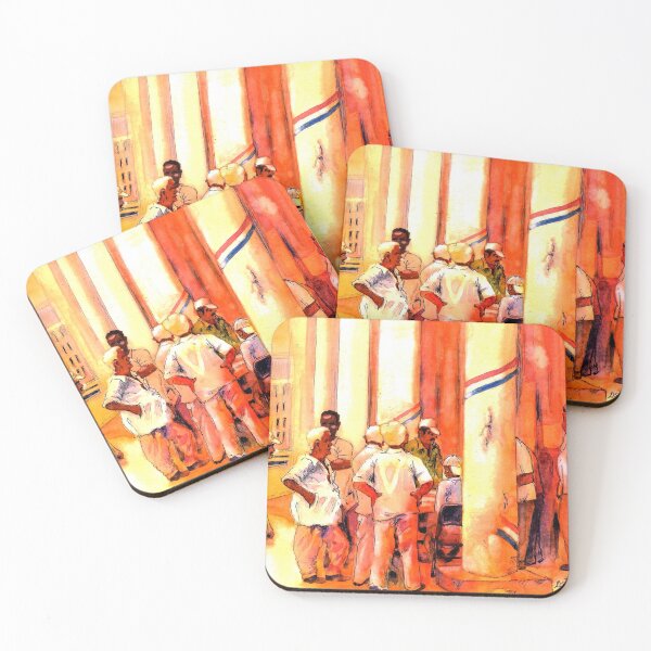 Item preview, Men Gathered Together On Election Day  designed and sold by DonSylvester.