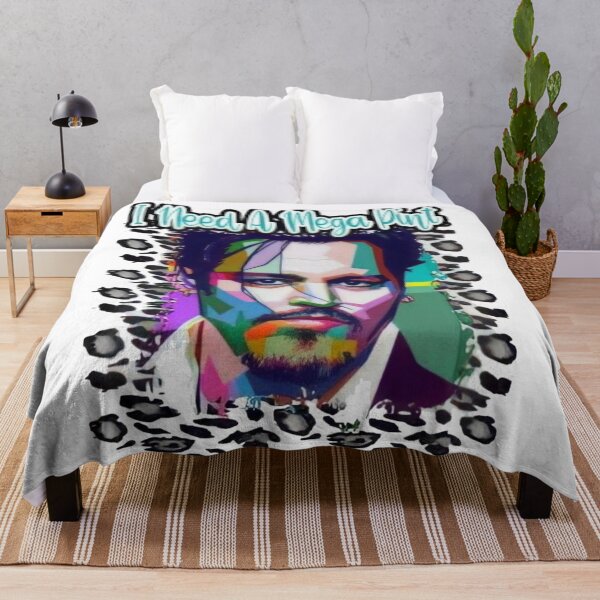 Item preview, I Need A Mega Pint Johnny Depp designed and sold by A&K Art Zone.