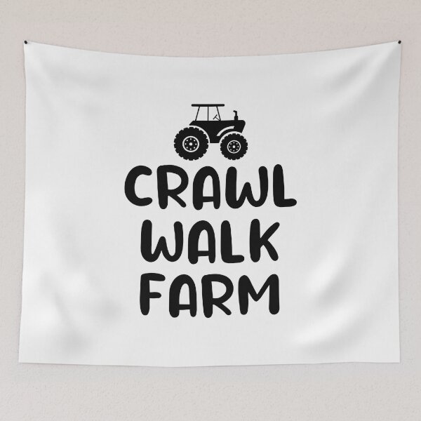 Item preview, Little Farmer Tractor Baby Boy Girl Funny Saying designed and sold by TastefulTees.