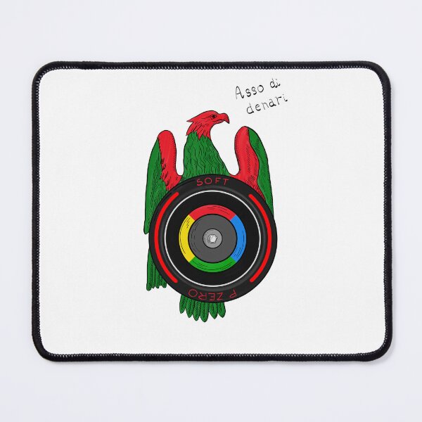 Item preview, Ace of Denarii, Soft Tyre Sicilian Playing Card designed and sold by andreanastasio.