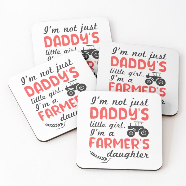 Item preview, Little Farmer Tractor Baby Daughter Girl Funny designed and sold by TastefulTees.