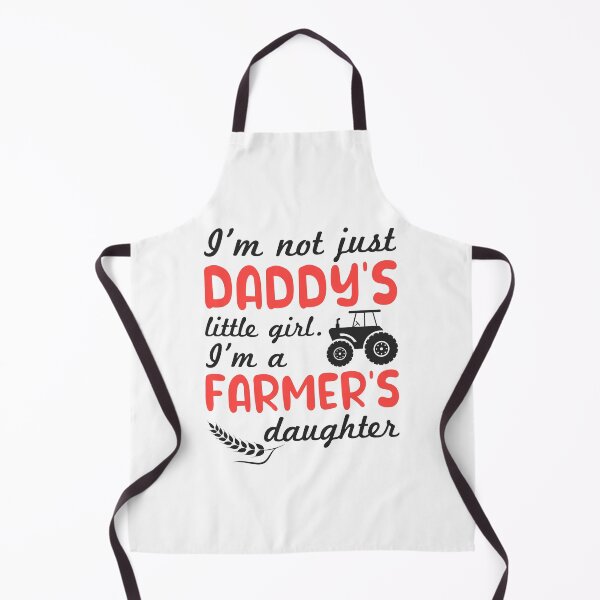 Item preview, Little Farmer Tractor Baby Daughter Girl Funny designed and sold by TastefulTees.