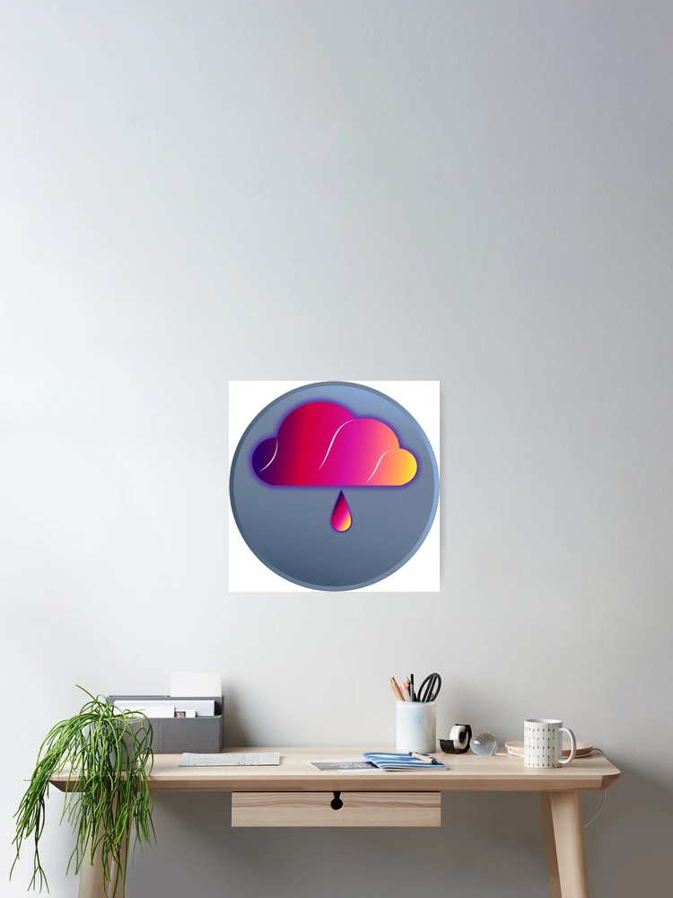 Thumbnail 2 of 3, Poster, Cloud designed and sold by RudolfR.